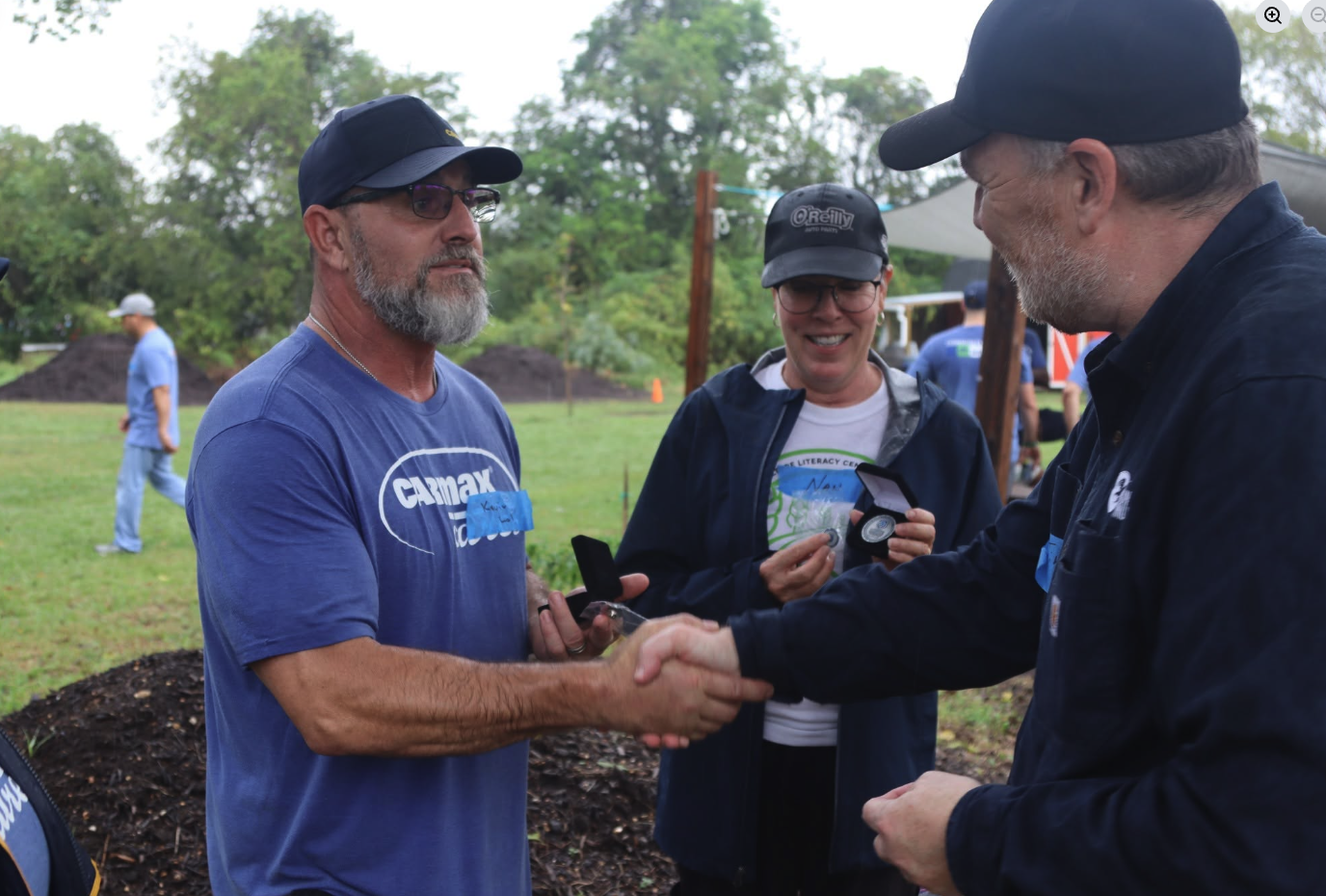 Corporate volunteer day — national service project